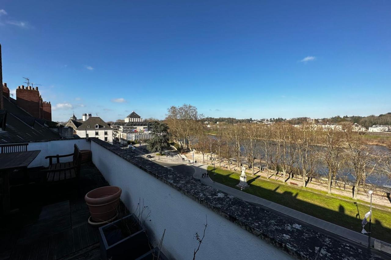 Beautiful Apartment With Terrace - Loire View 투르 외부 사진