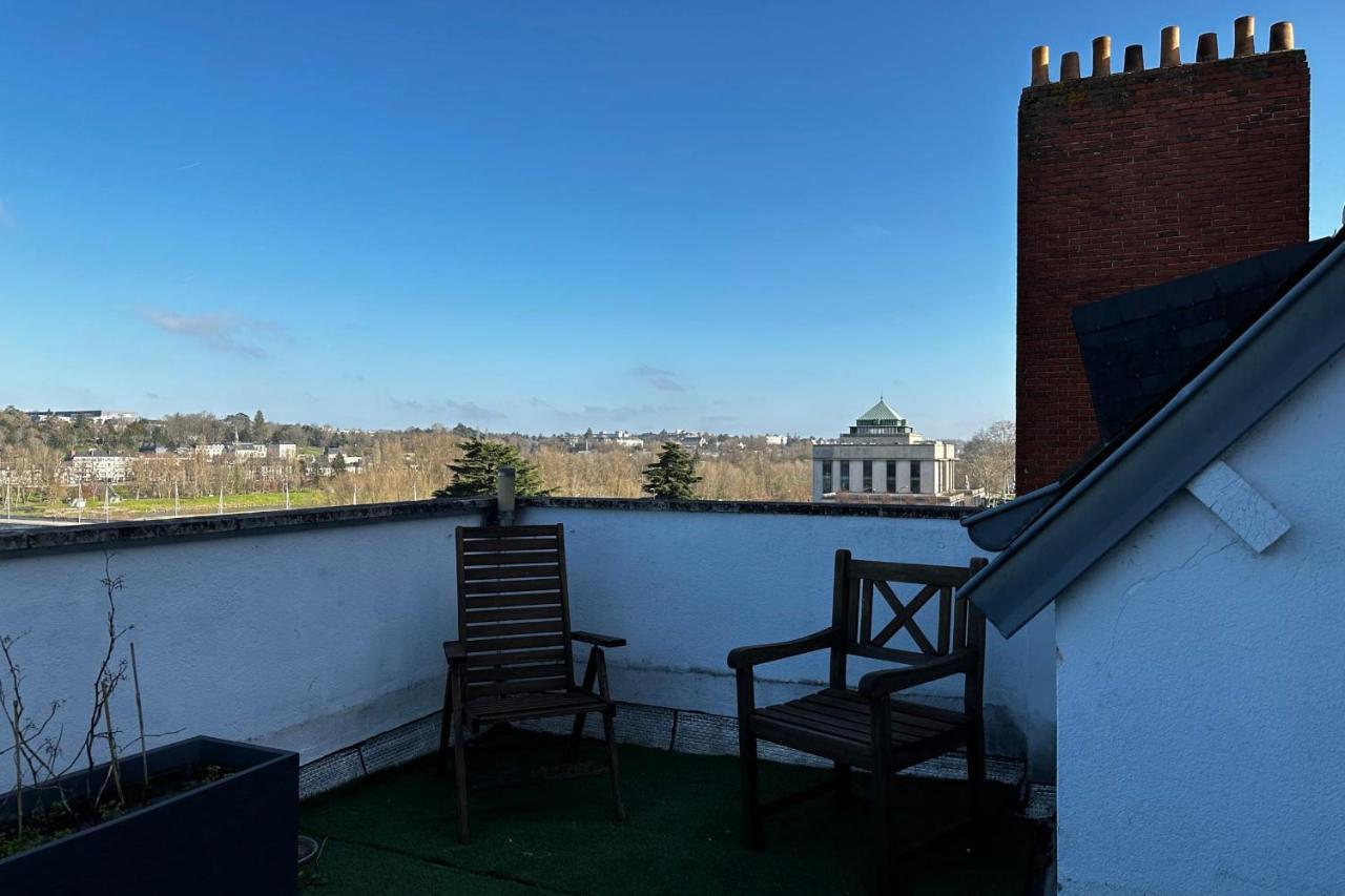 Beautiful Apartment With Terrace - Loire View 투르 외부 사진