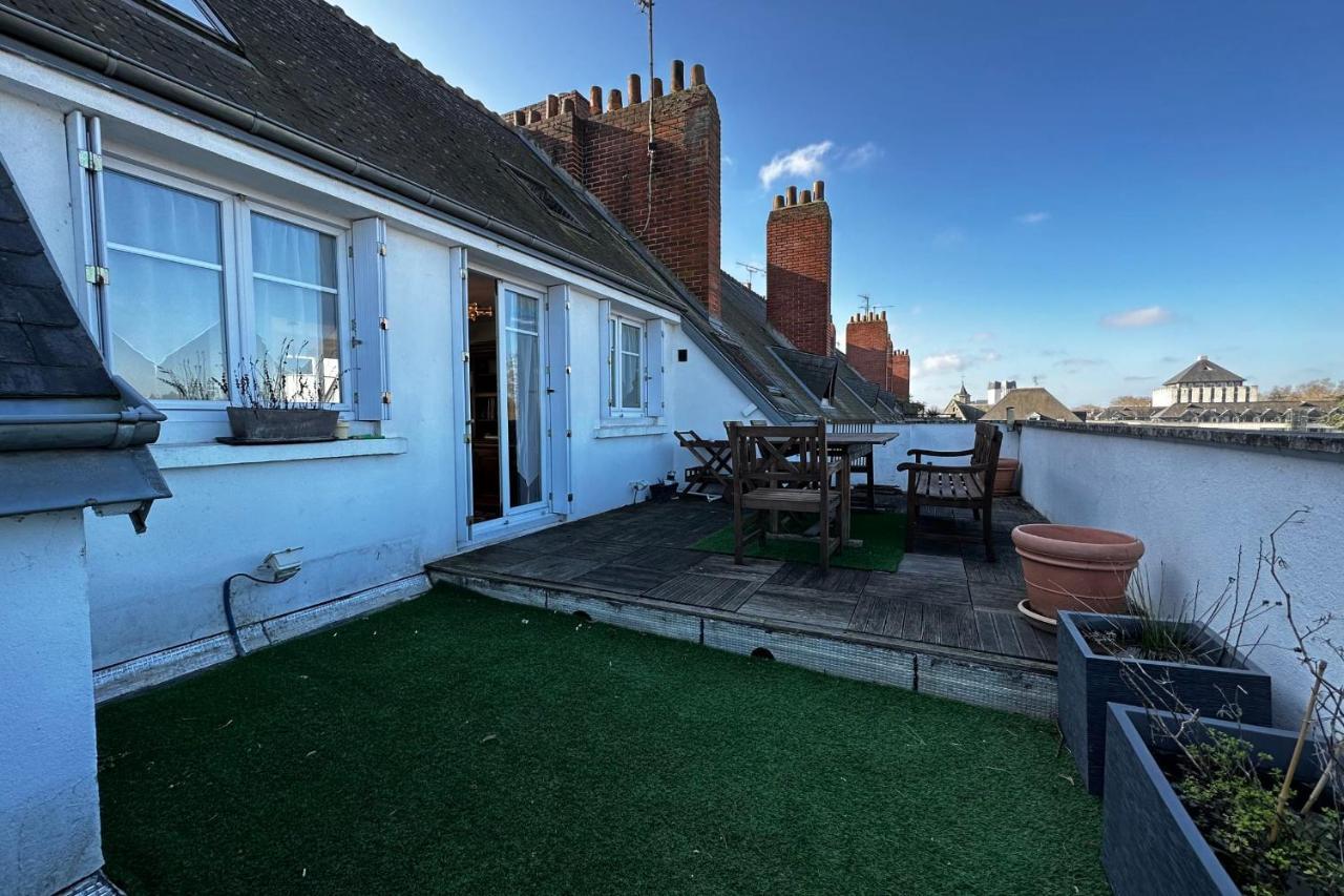 Beautiful Apartment With Terrace - Loire View 투르 외부 사진